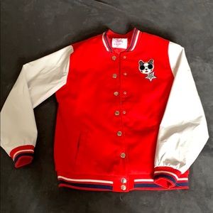 50’s style red jacket from Justice